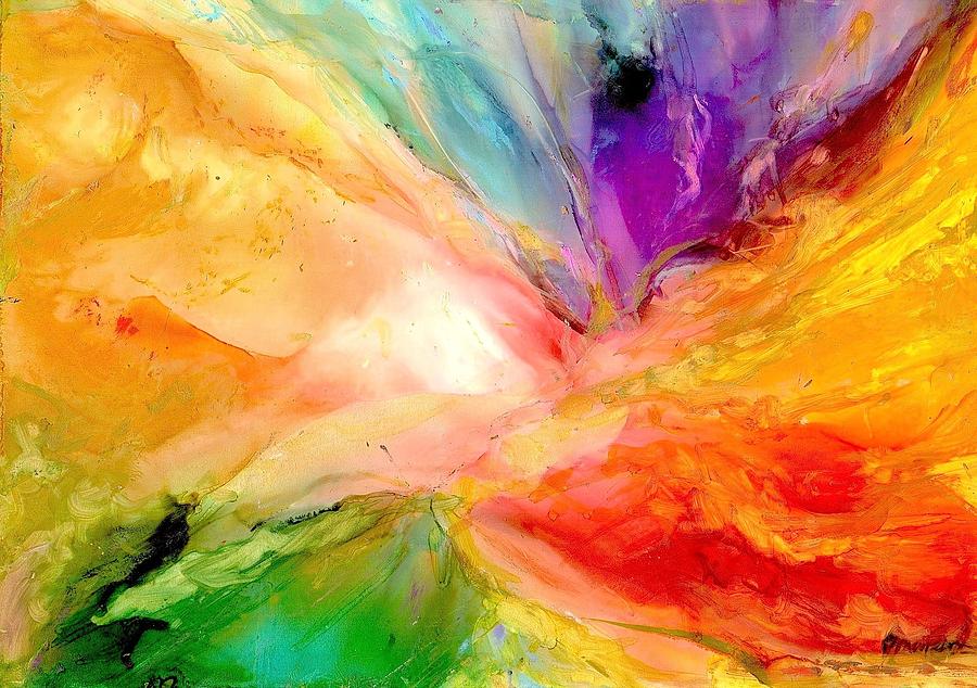 The Color Vortex Painting by Alexis Bonavitacola - Fine Art America