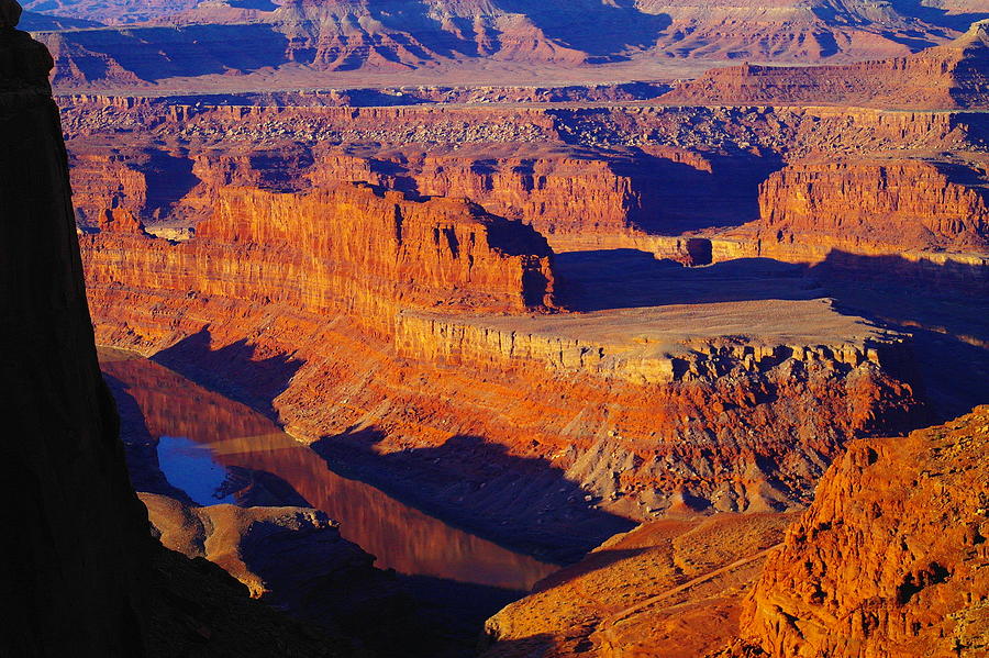 The Colorado River  From Dead Horse State Park Photograph by Jeff Swan