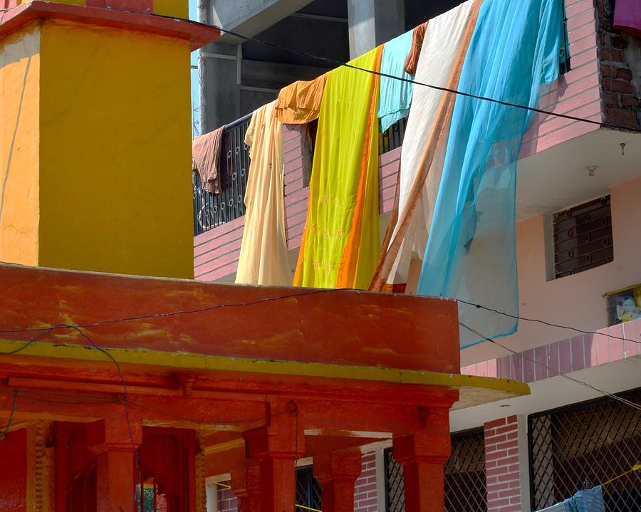 The Colors of India - Allahabad Photograph by Kim Bemis