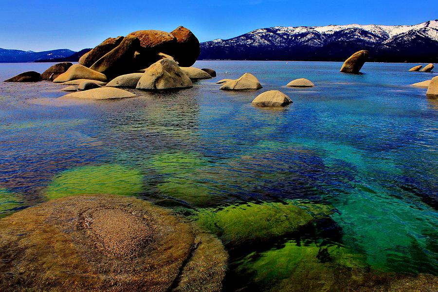 The Colors of Lake Tahoe Photograph by Benjamin Yeager