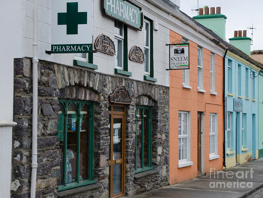 The Colors of Sneem Photograph by Mary Carol Story