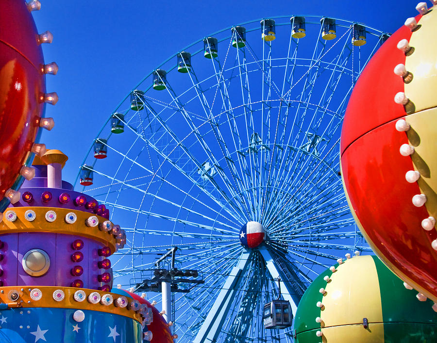Dallas Photograph - The Colors of The State Fair of Texas by David and Carol Kelly