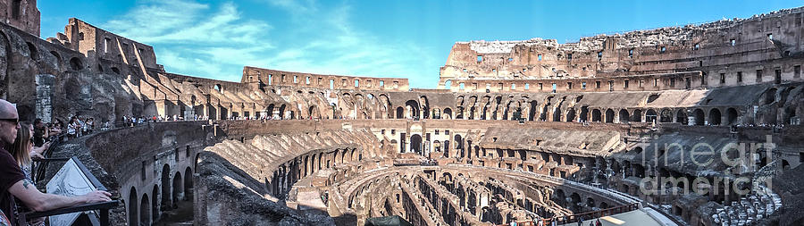 The Colosseum Panoramic Photograph