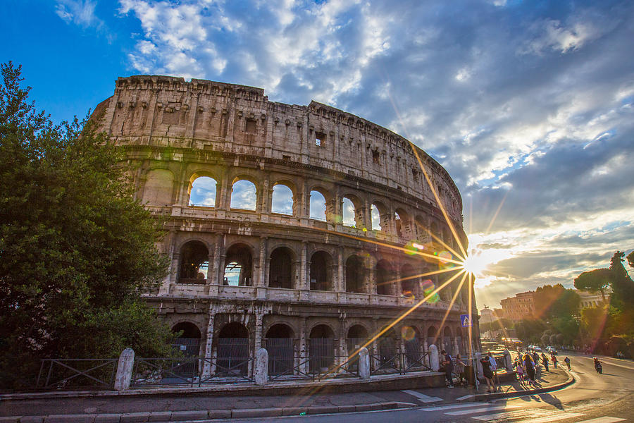 The Colosseum Photograph by Mircea Costina Photography