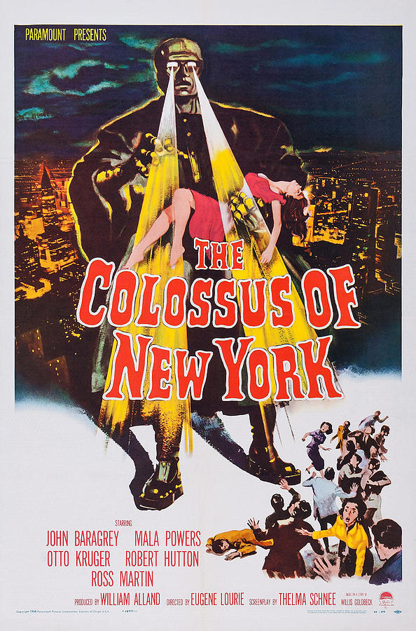 The Colossus Of New York, Us Poster Photograph by Everett
