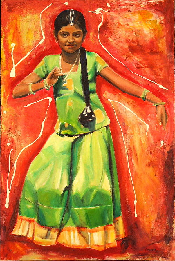 The Colours of Dance Painting by Sheila Diemert