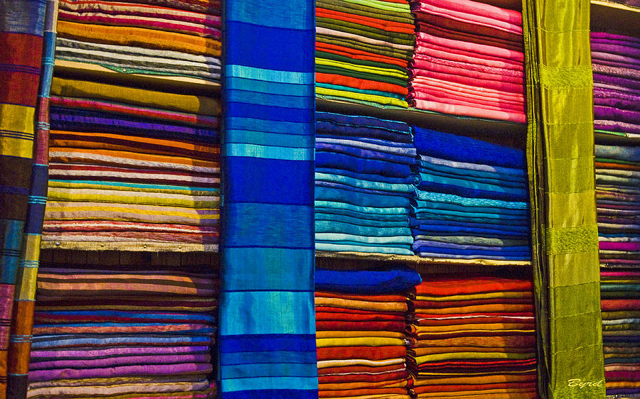 The Colours of Fez Photograph by Christopher Byrd
