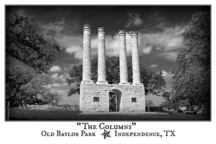 The Columns Photograph by Stephen Stookey