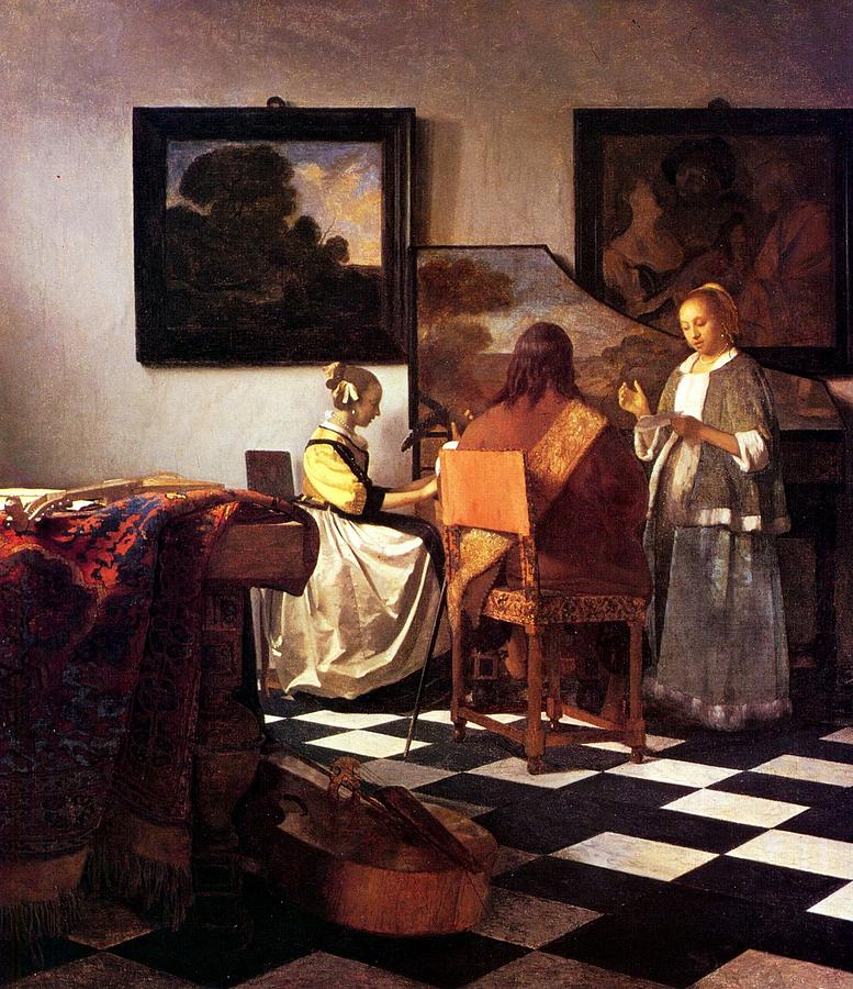 The Concert Stolen Johannes Vermeer 