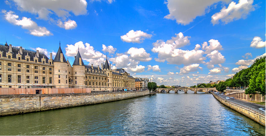 The Conciergerie on the Seine Photograph by Tim Stanley