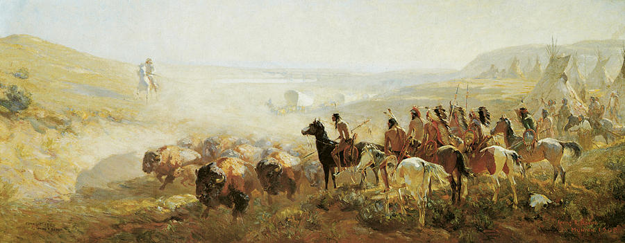 The Conquest of the Prairie Photograph by Irving Bacon