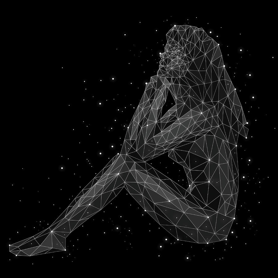 The Constellation Of Virgo Digital Art by Malte Mueller