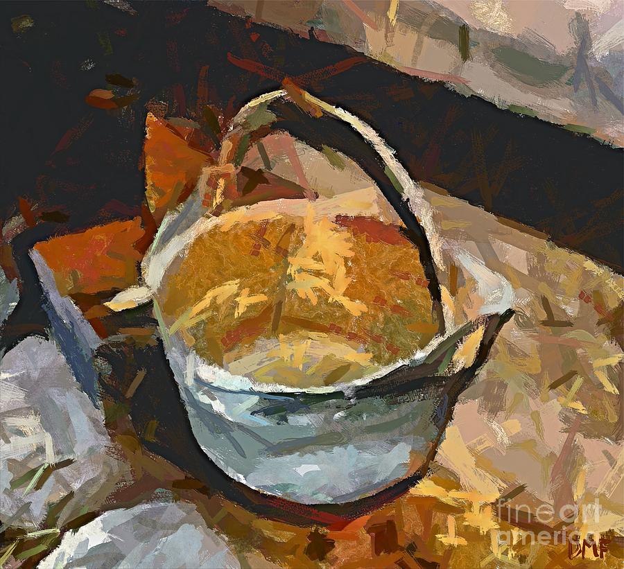 The copper kettle Painting by Dragica  Micki Fortuna