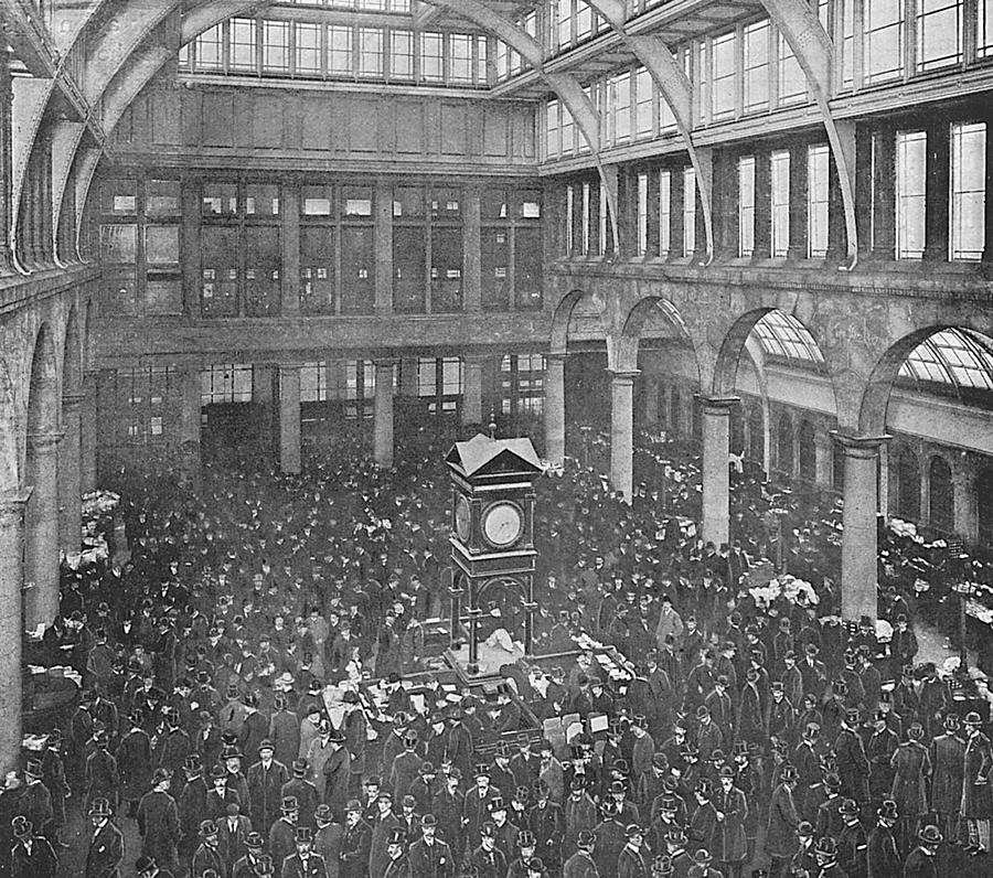 London Photograph - The Corn Exchange, London          Date by Mary Evans Picture Library