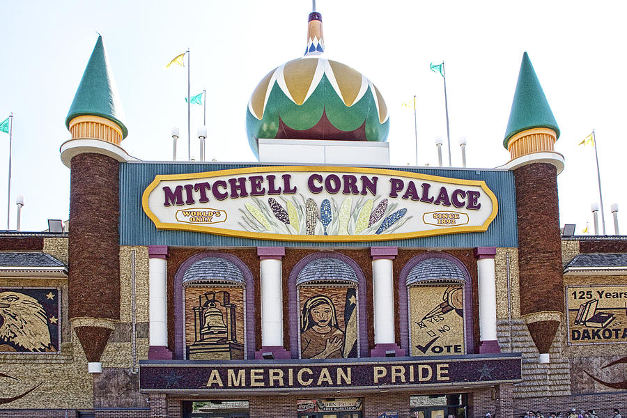 The Corn Palace in Mitchell South Dakota Photograph by Randall Nyhof
