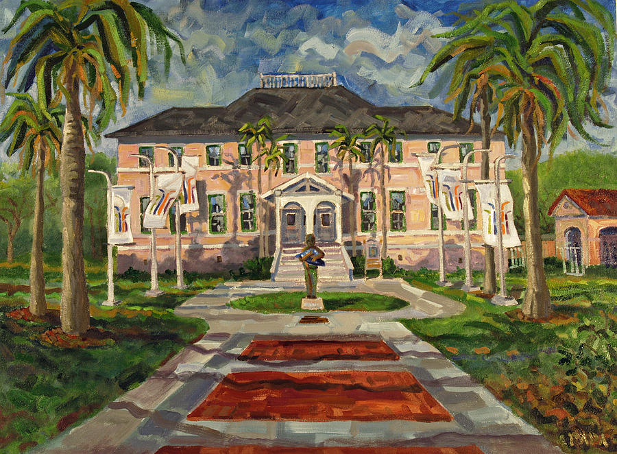 The Cornell Museum Painting by Ralph Papa