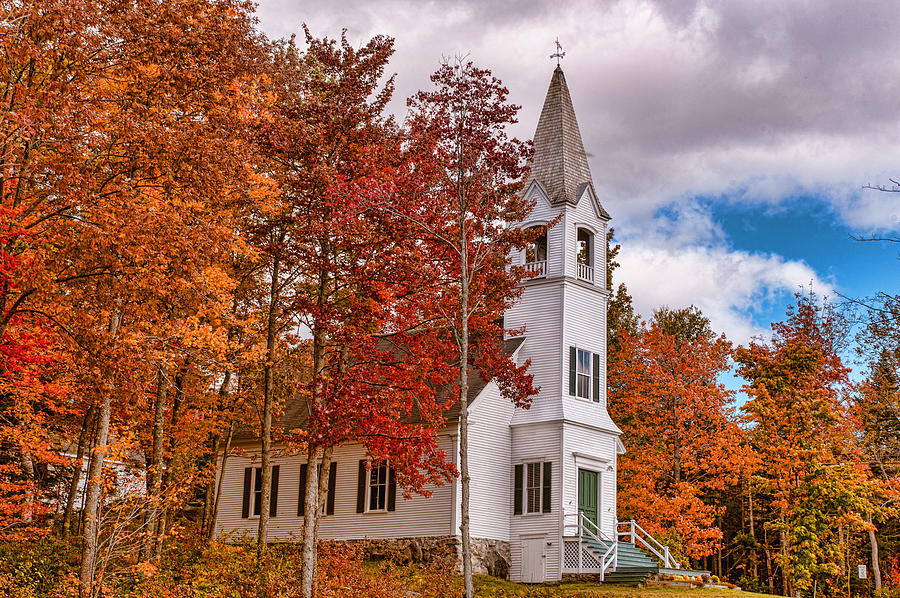 The Country Church Photograph by Lyn Scott