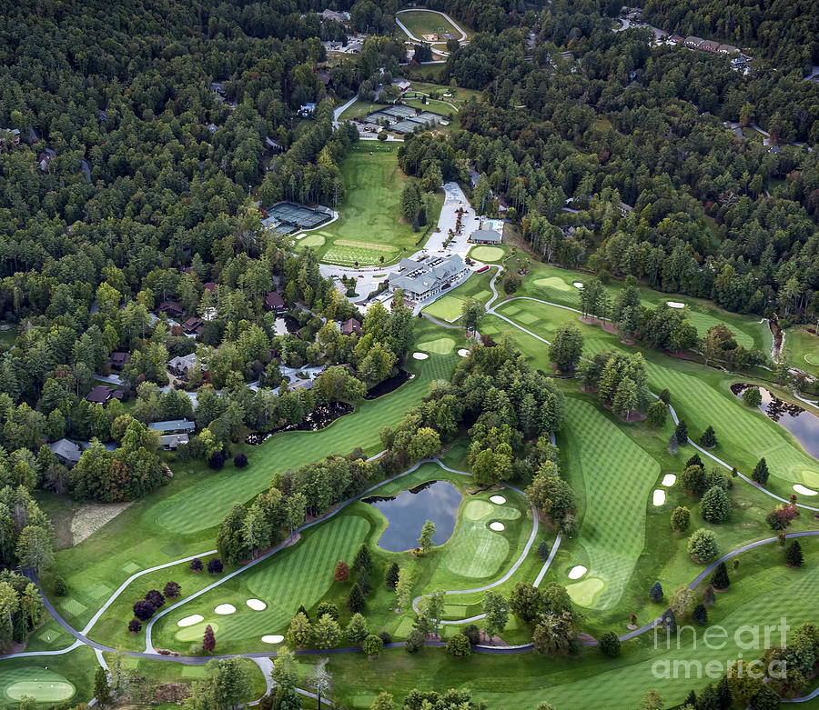 The Country Club of Sapphire Valley Golf Club Photograph by David ...