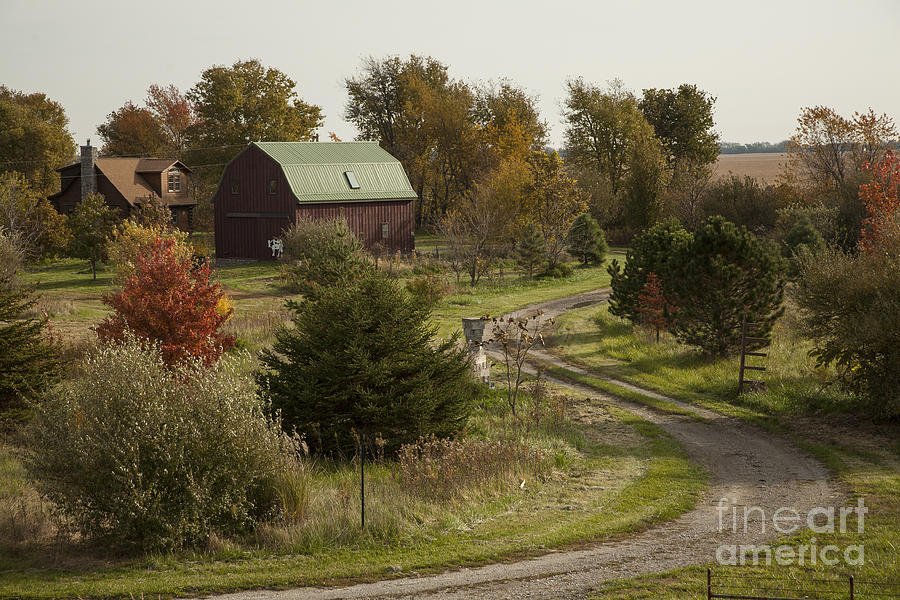 The Country Farm Photograph by Timothy Johnson