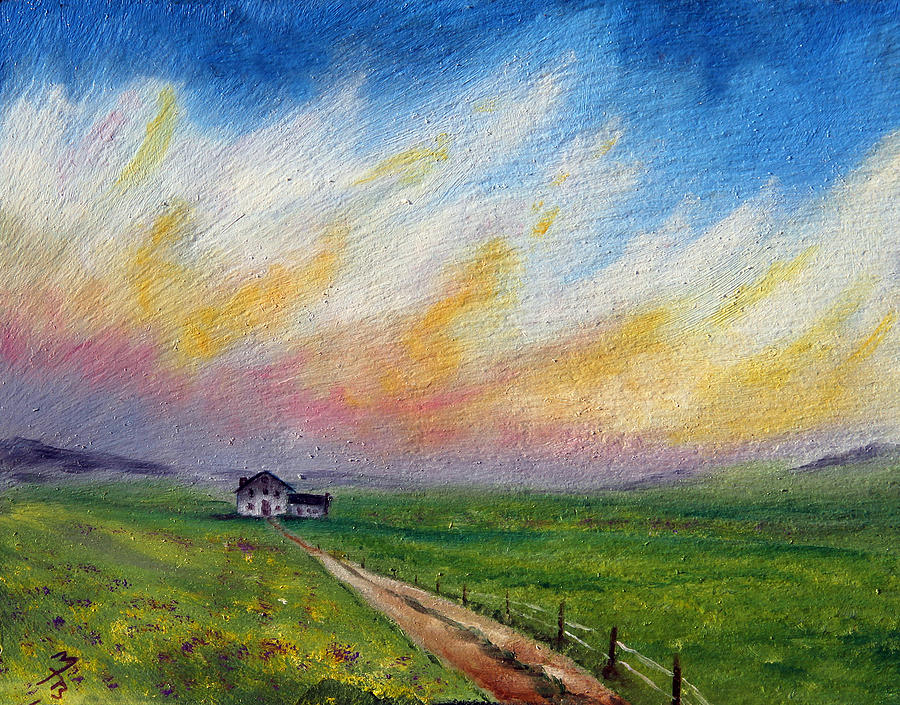 The Country Home Painting by Meaghan Troup