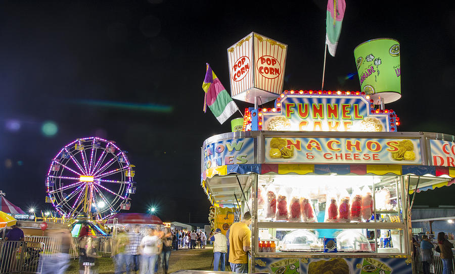 The County Fair Food Stand Photograph by Island Sunrise and Sunsets ...