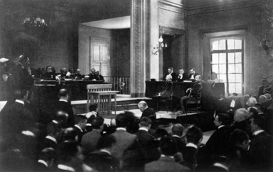 The Courtroom At Rennes (dreyfus Photograph by Mary Evans Picture Library