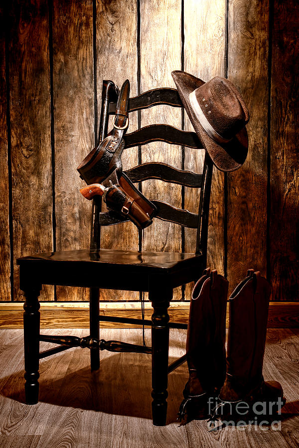 The Cowboy Chair Photograph by Olivier Le Queinec