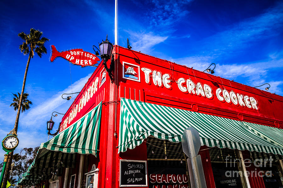 Newport Beach Photograph - The Crab Cooker Newport Beach Photo by Paul Velgos
