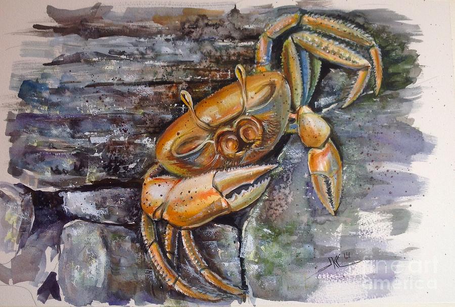 The Crab Painting by Katerina Kovatcheva