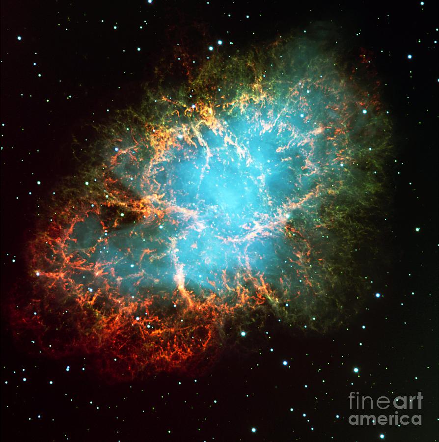 The Crab Nebula Photograph by Paul Fearn