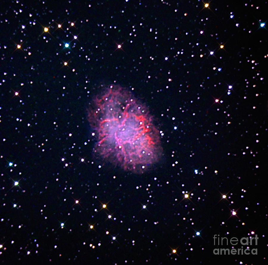 The Crab Nebula M1 In Taurus Photograph by John Chumack
