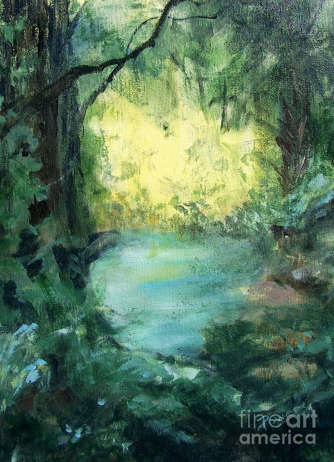 The Creek Painting by Mary Lynne Powers