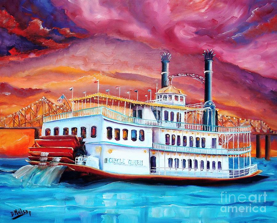 New Orleans Painting - The Creole Queen by Diane Millsap