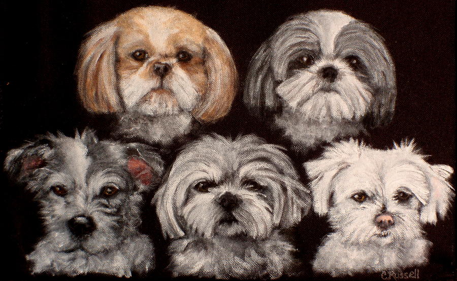 The Crew Painting by Carol Russell