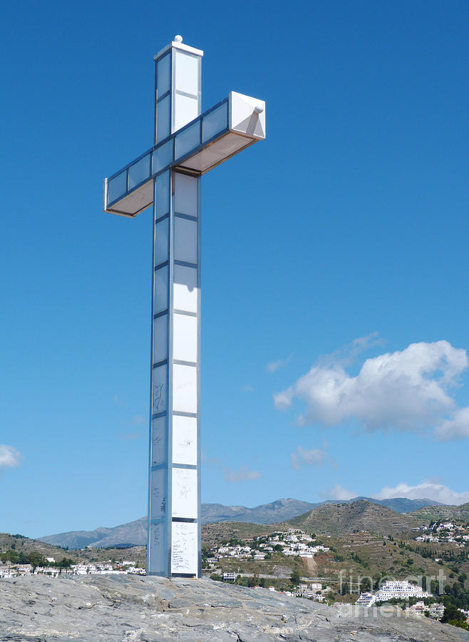 The Cross - Almunecar - Spain Photograph by Phil Banks