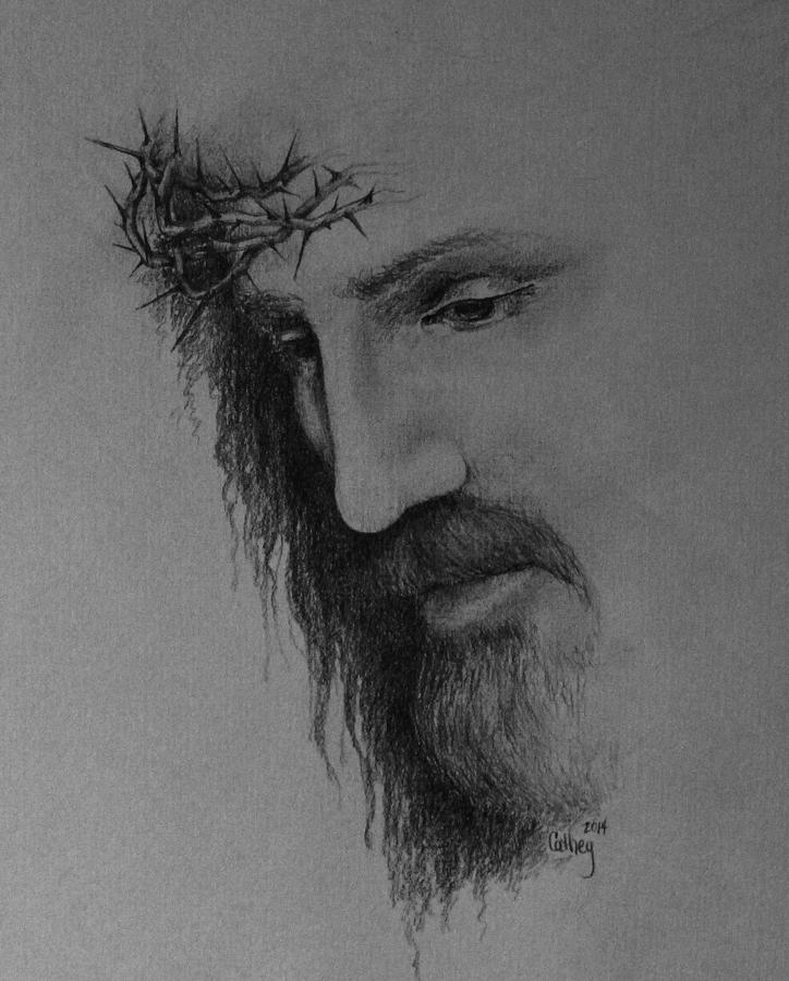 Pencil Art - Hand-Drawn Picture of Jesus | eBay