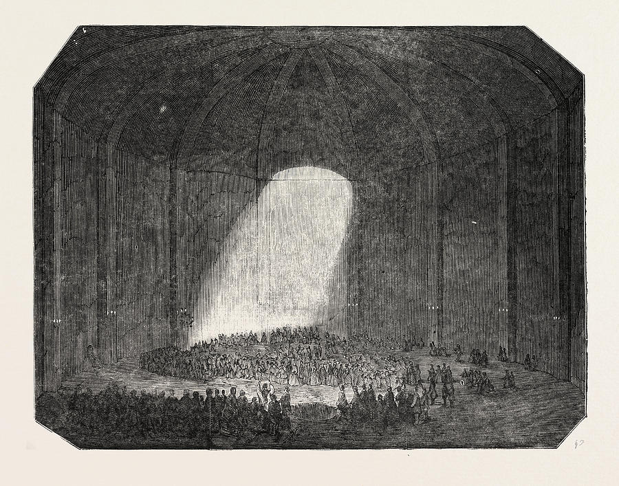 The Croydon Waterworks, The Reservoir Drawing by English School Fine