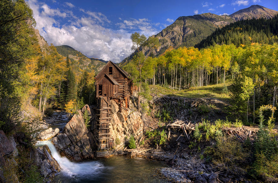 The Crystal Mill and Crystal River Photograph by Ken Smith