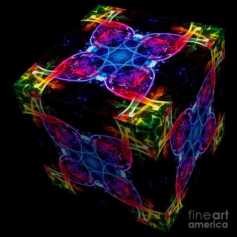 The Cube 4 Photograph by Steve Purnell