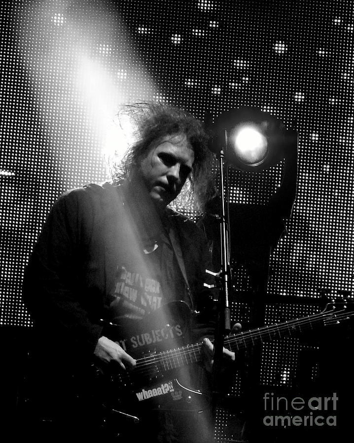 Riot Fest Photograph - The Cure Robert Smith by Anjanette Douglas