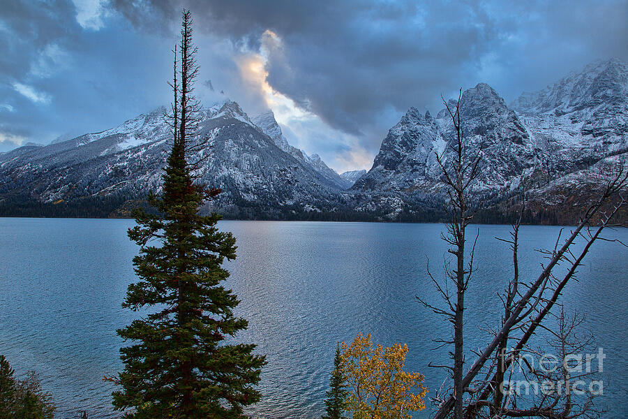 Jenny Lake Photograph - The Cusp of Evening by Jim Garrison