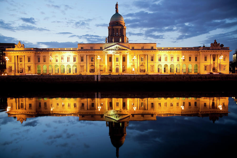 The Custom House In Dublin, Ireland Photograph by Nieves Mares Pagan