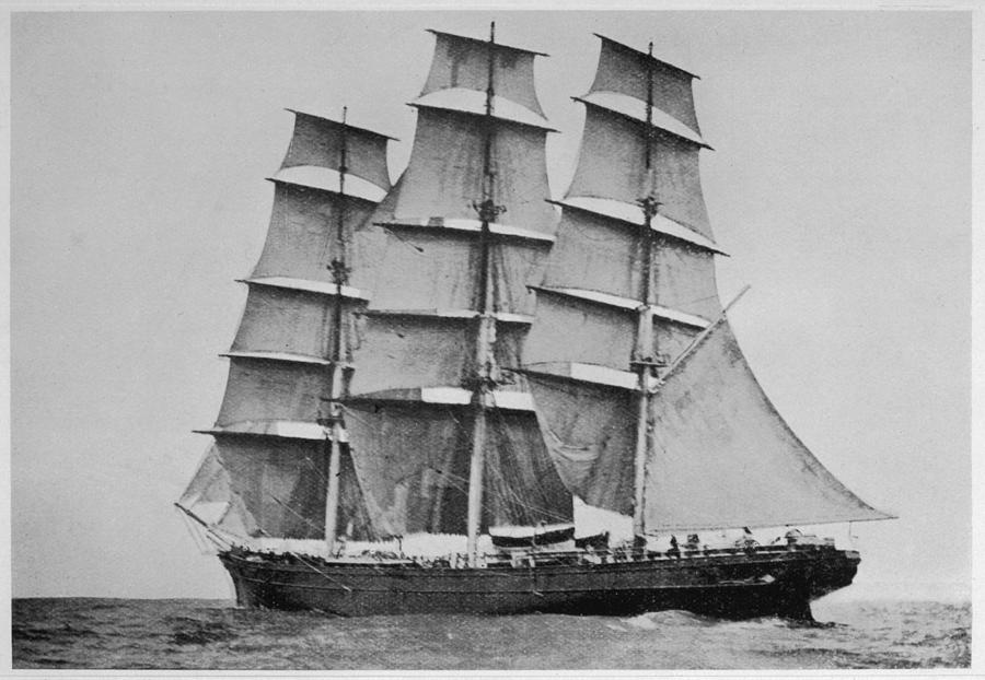 The 'cutty Sark' In Mid-ocean, With All Photograph by Mary Evans ...