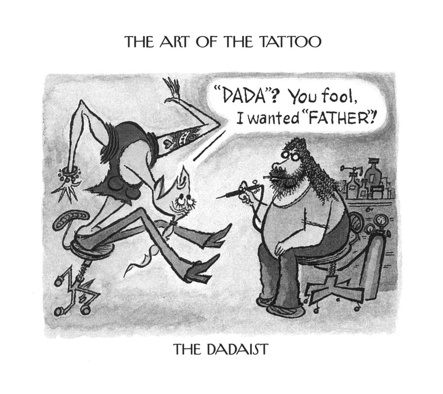 The Dadaist Drawing by Arnold Roth