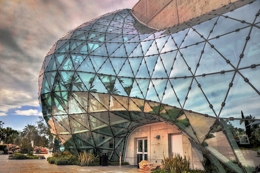 Architecture Photograph - The Dali Museum St Petersburg by Mal Bray