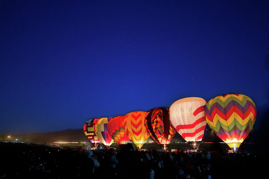 The Dawn Patrol, Great Reno Hot Air Photograph by Christopher Chan