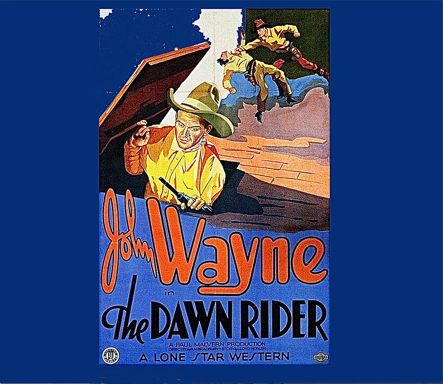 The Dawn Rider poster 1935 Photograph by David Lee Guss
