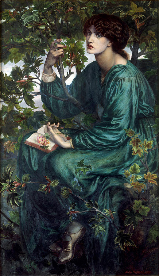 Dante Gabriel Rossetti Painting - The Day Dream by Dante Gabriel Rossetti