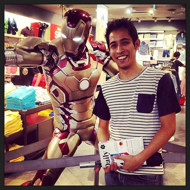 The Day I Met Iron Man Photograph by Michael Rivero
