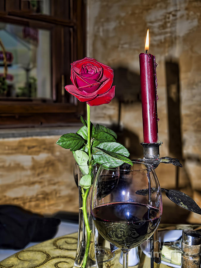 The Days of Wine and Roses Photograph by Brenda Kean